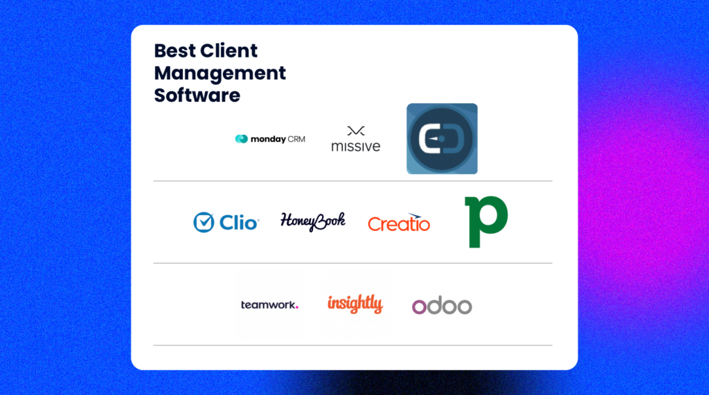 Best Best Client Management Software logos 86321
